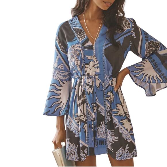 Maaji Other - New Women’s Maaji Eclectic Ocean Joyous Kaftan Size M